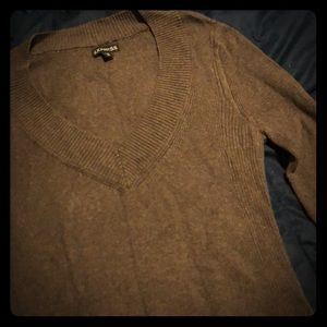 Express V neck sweater